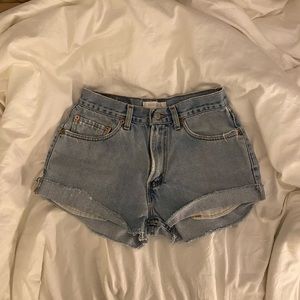 Levis 505 Denim Shorts